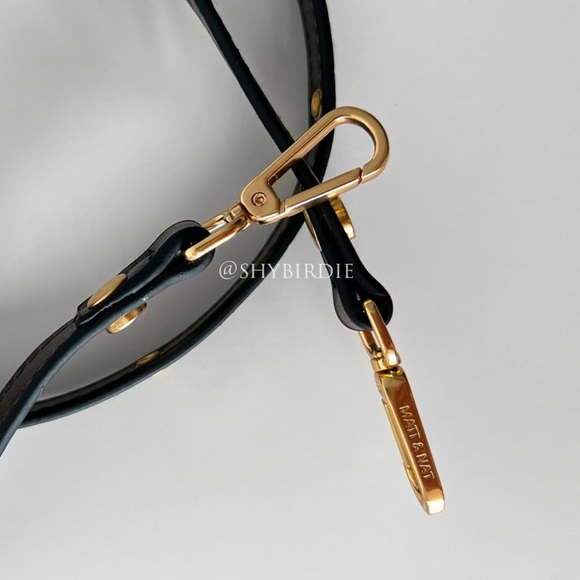 NWT Matt & Nat Gessi Small Satchel, Charcoal, Limited Edition - Picture 9 of 16